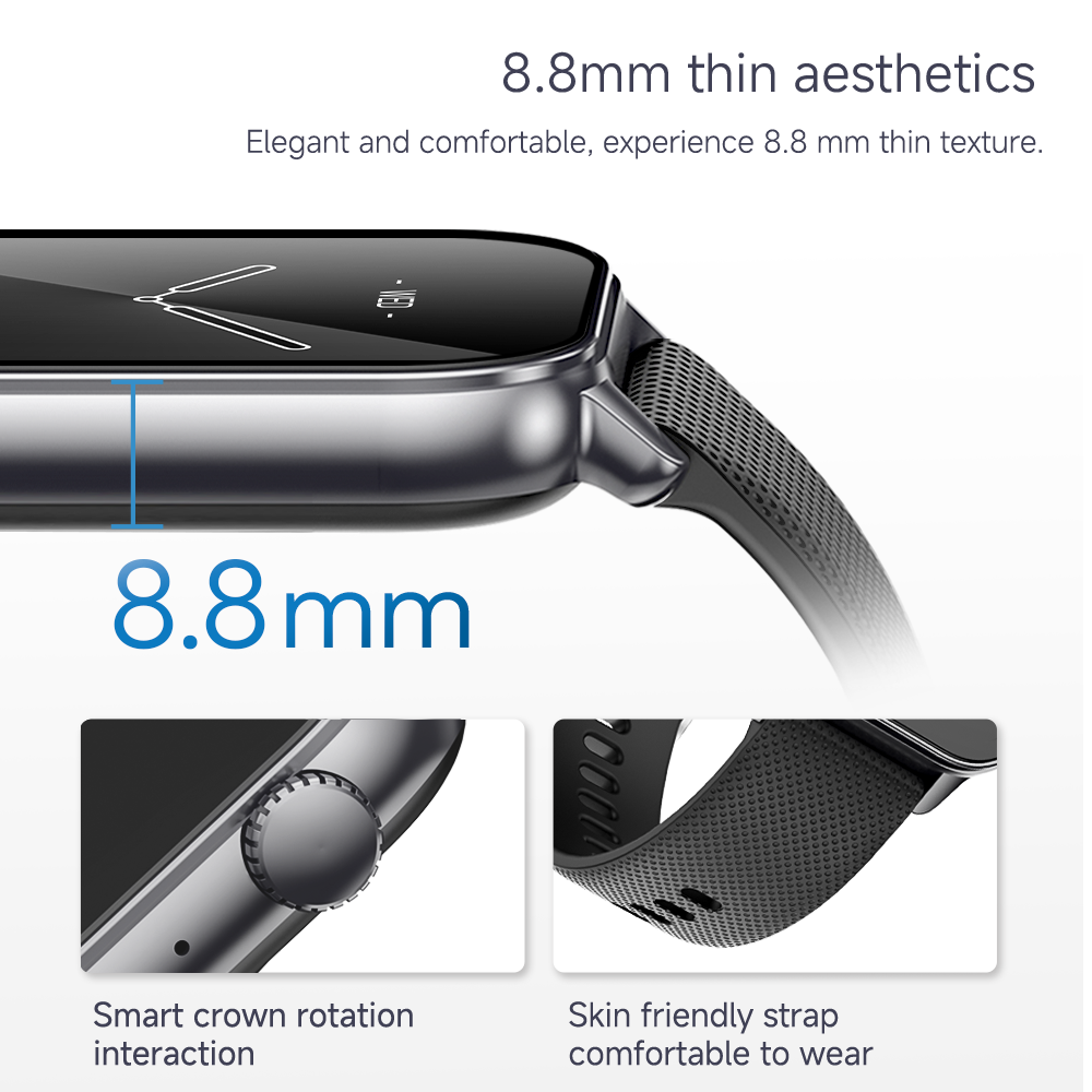 lc210 ultra slim fashion smartwatch