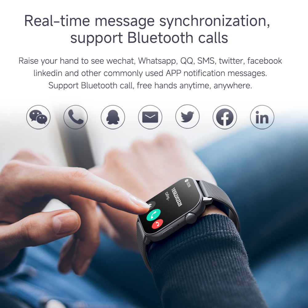lc210 ultra slim fashion smartwatch